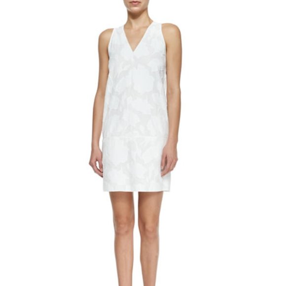 Rag & Bone Augusta Embossed Floral Cotton Dress - Picture 4 of 4